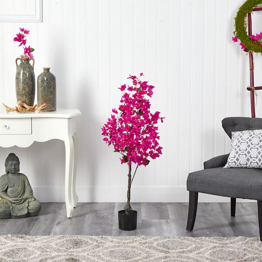 4ft. Bougainvillea Artificial Tree